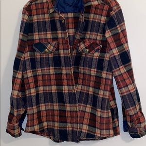 Vintage oversized heavy flannel